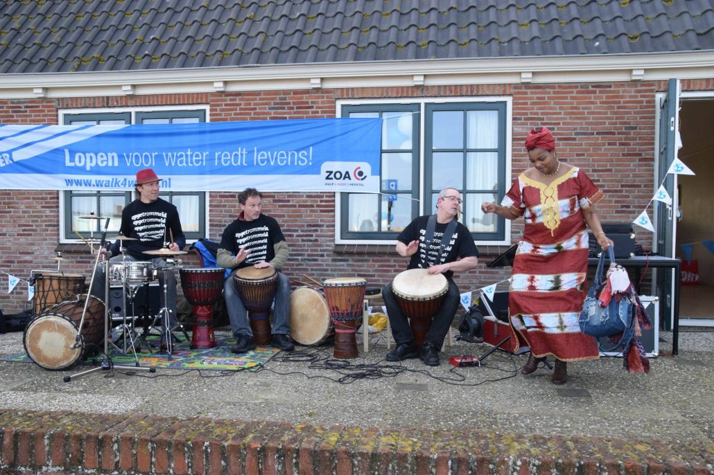 Dansen met Opgetrommeld