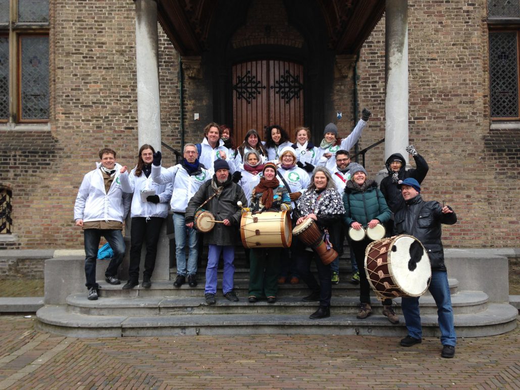 Opgetrommeld bij de Riddrzaal