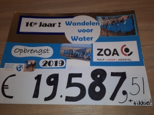 Opgetrommeld voor schoon drinkwater
